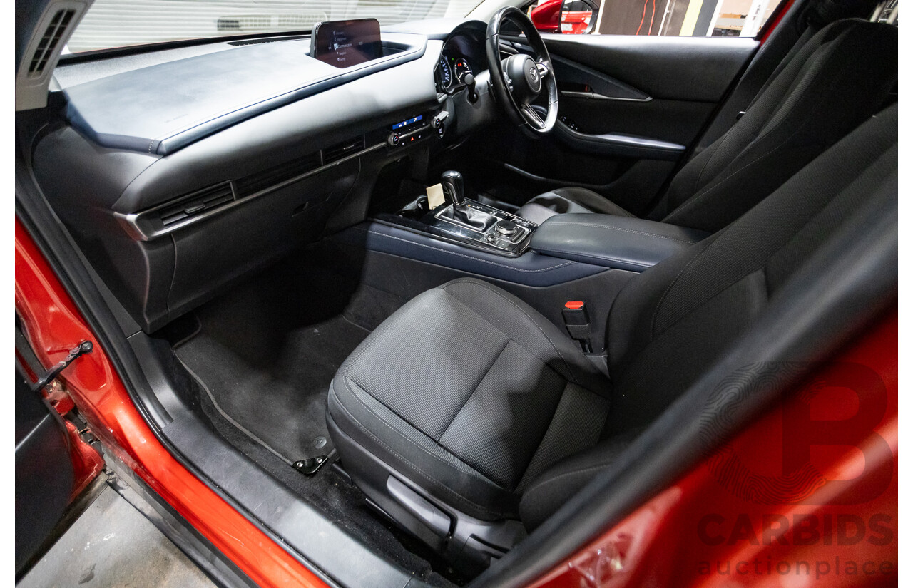 08/2021 Mazda CX-30 G20 Evolve C30B 4d Wagon Soul Red Crystal 2.0L