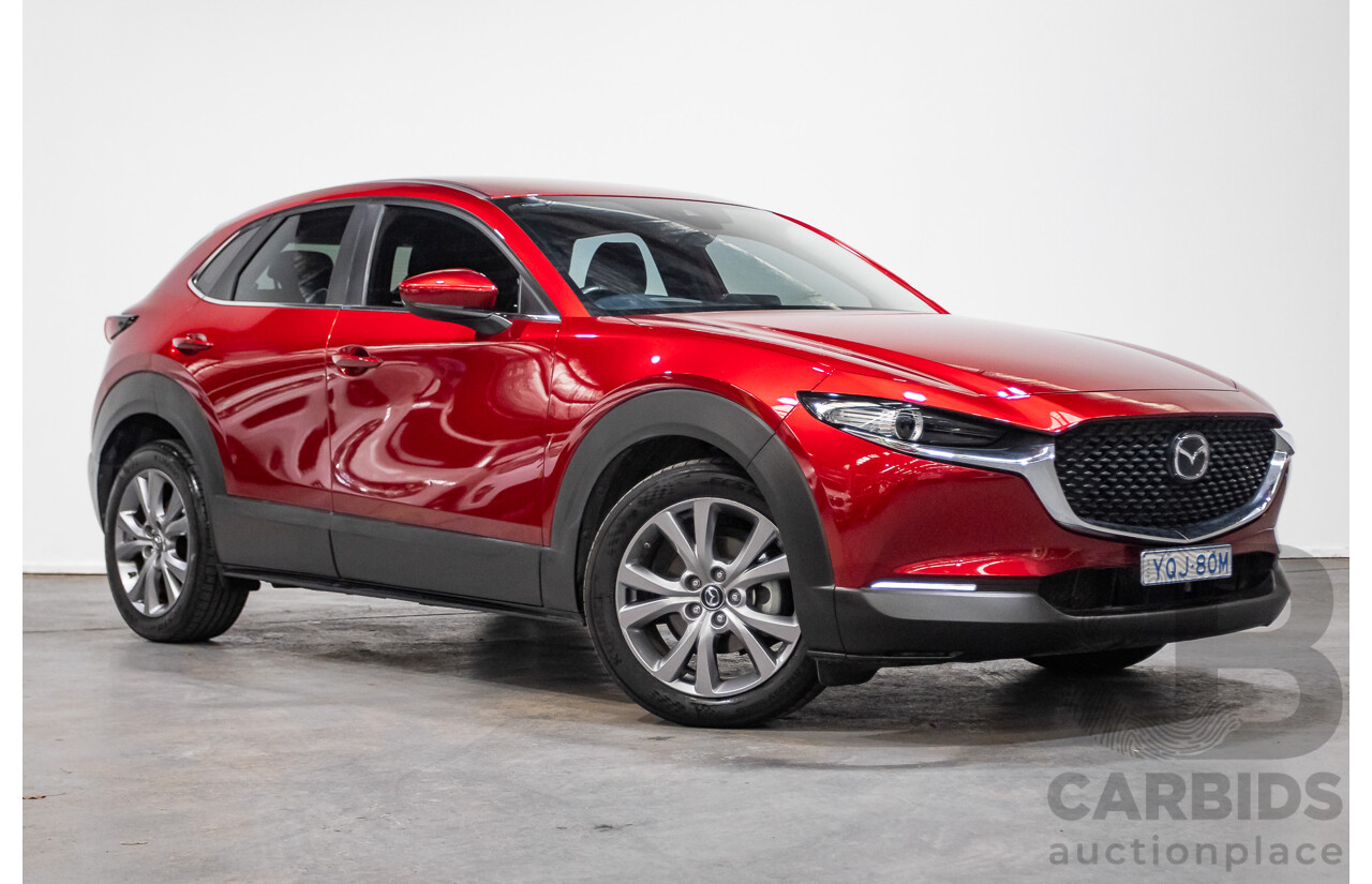 08/2021 Mazda CX-30 G20 Evolve C30B 4d Wagon Soul Red Crystal 2.0L