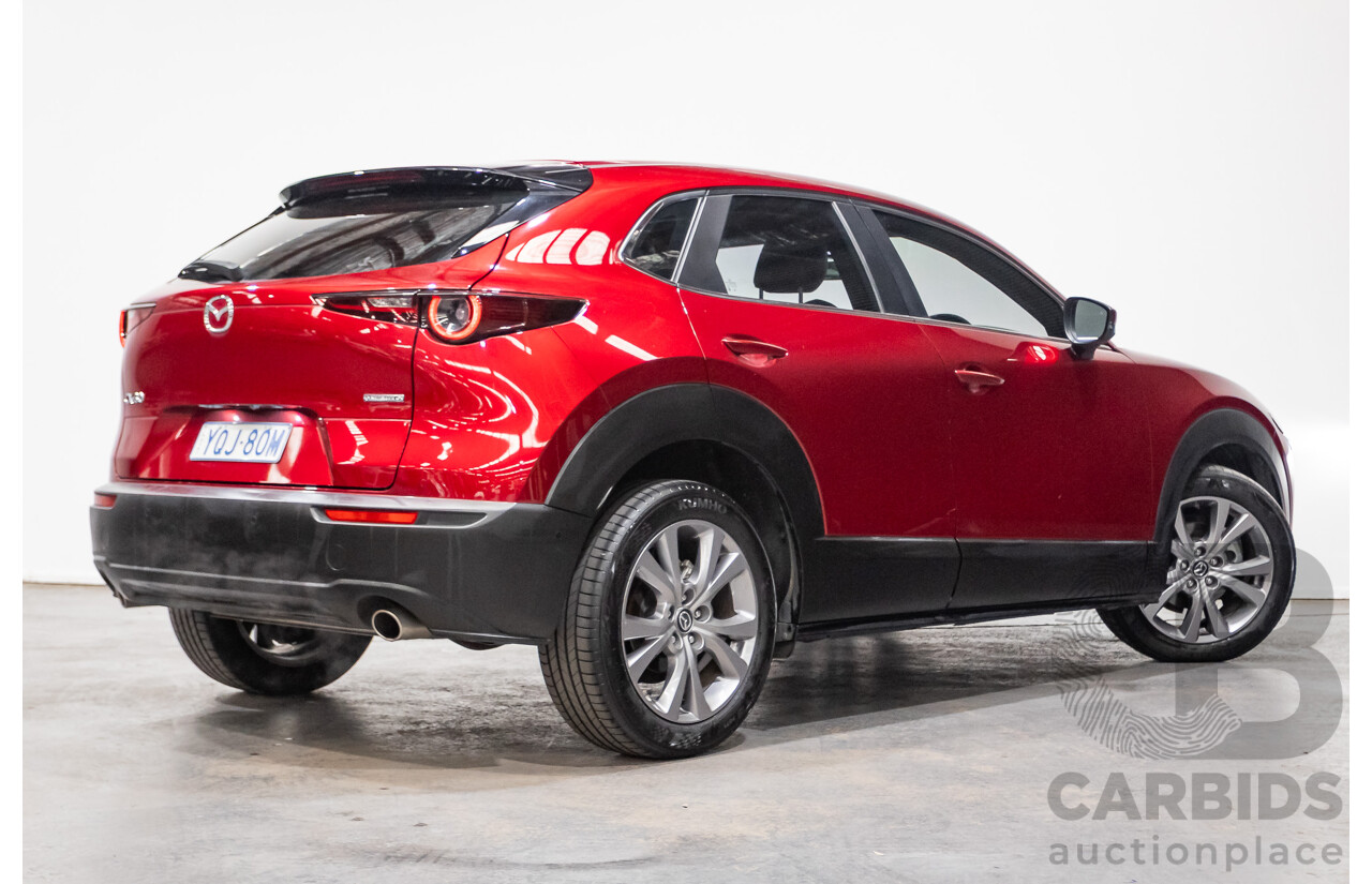 08/2021 Mazda CX-30 G20 Evolve C30B 4d Wagon Soul Red Crystal 2.0L