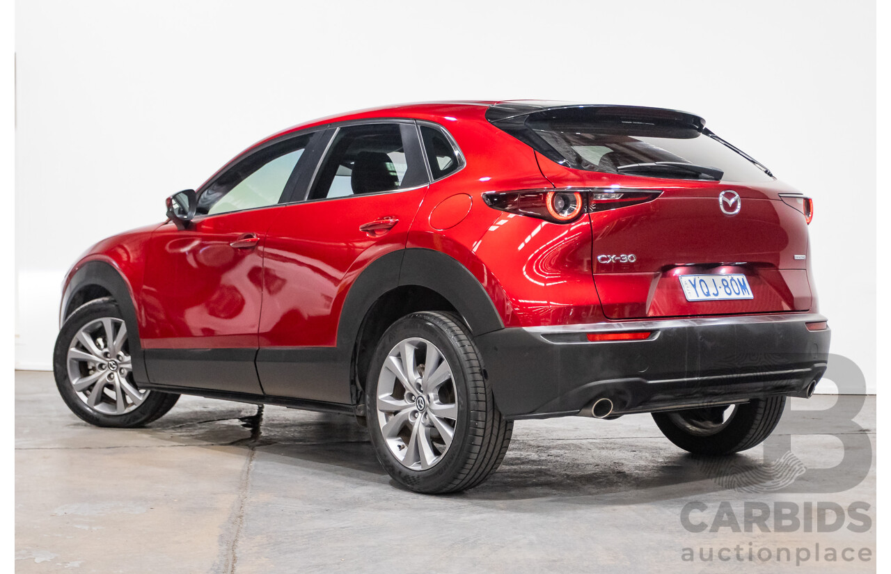 08/2021 Mazda CX-30 G20 Evolve C30B 4d Wagon Soul Red Crystal 2.0L