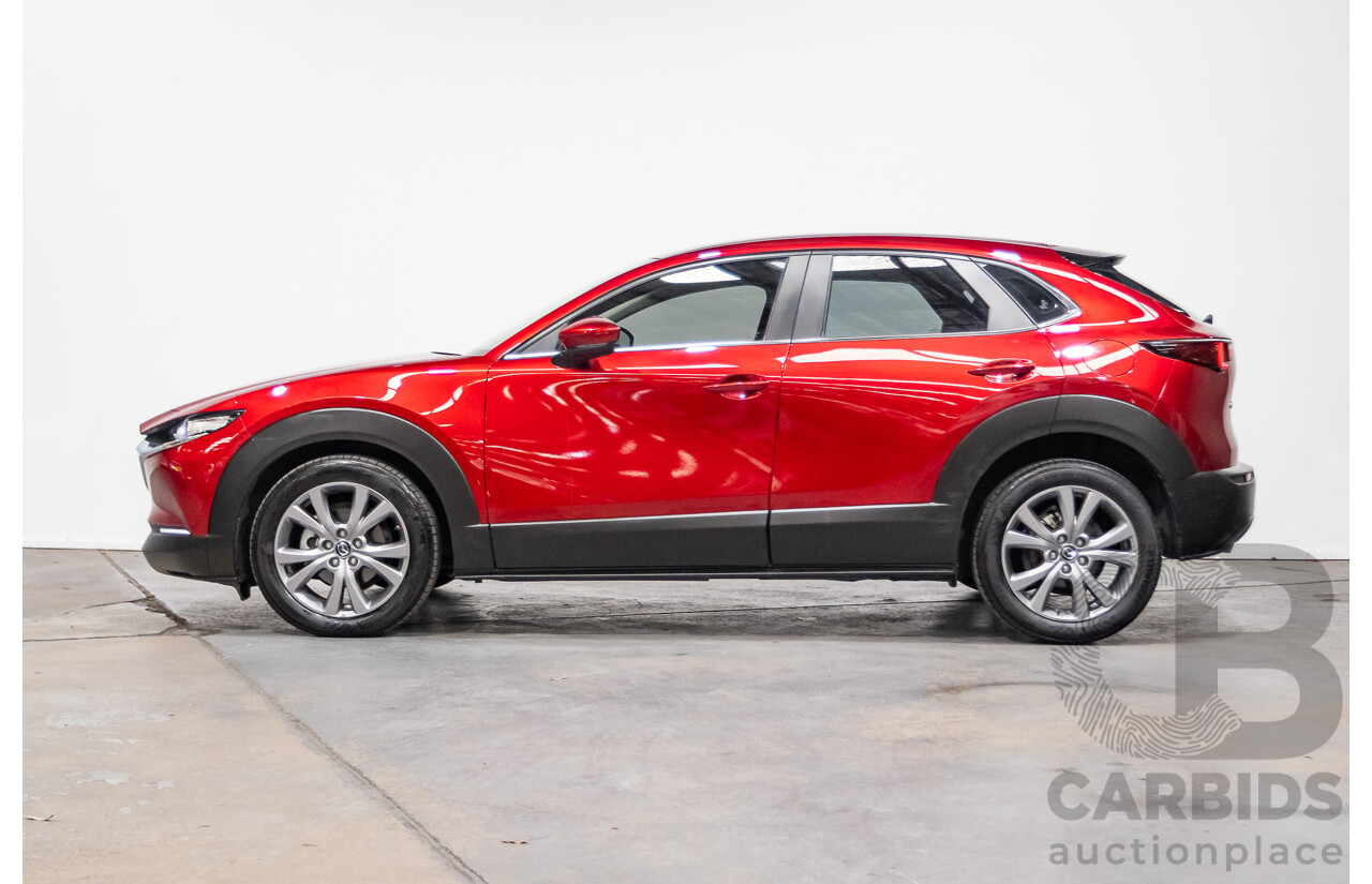 08/2021 Mazda CX-30 G20 Evolve C30B 4d Wagon Soul Red Crystal 2.0L