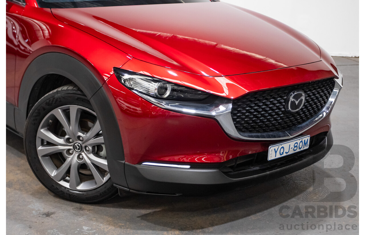 08/2021 Mazda CX-30 G20 Evolve C30B 4d Wagon Soul Red Crystal 2.0L