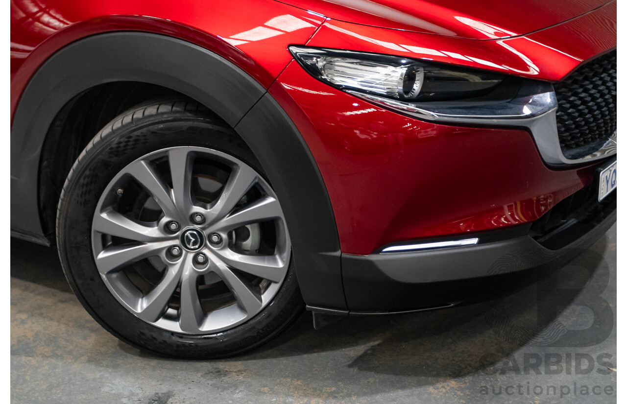 08/2021 Mazda CX-30 G20 Evolve C30B 4d Wagon Soul Red Crystal 2.0L