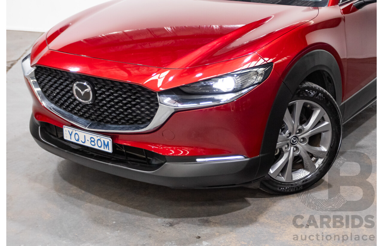 08/2021 Mazda CX-30 G20 Evolve C30B 4d Wagon Soul Red Crystal 2.0L