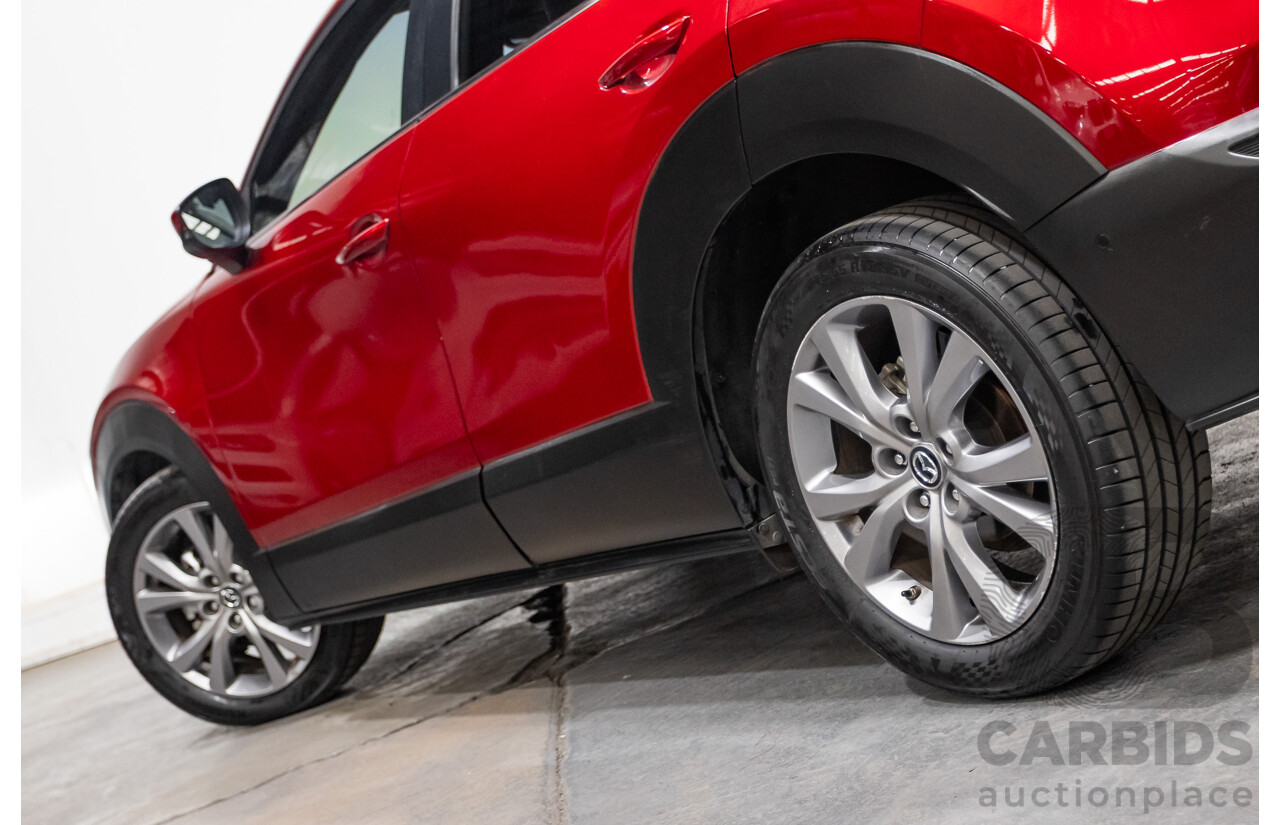08/2021 Mazda CX-30 G20 Evolve C30B 4d Wagon Soul Red Crystal 2.0L