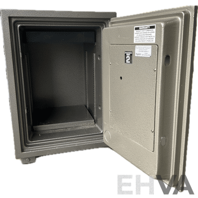 FIREMASTER Large Dual Lock Fire Safe Grey 72x49x51cm