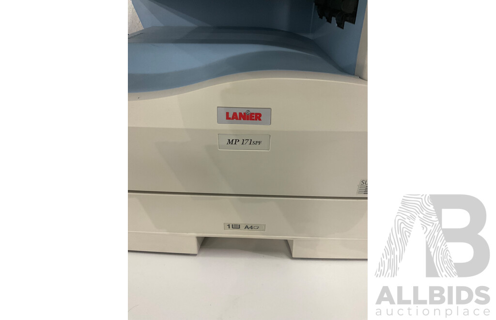 LANIER (MP171SPF) Multifunction Printer, HP Smart Tank 7305 AIO Printer - Lot of 2