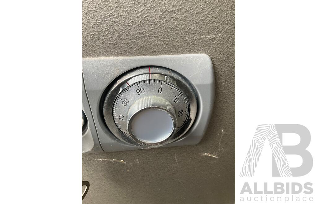 FIREMASTER Large Dual Lock Fire Safe Grey 72x49x51cm