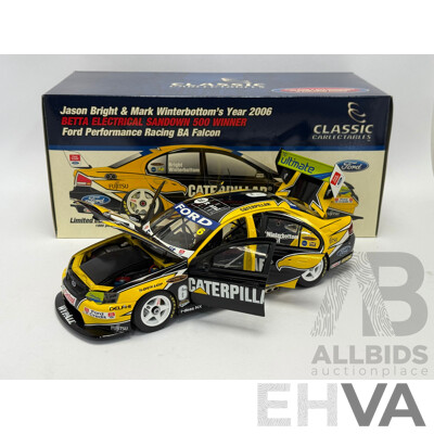 Classic Carlectables 2006 Ford BA Falcon FPR Bright/Winterbottom Sandown Winner - 1/18 Scale