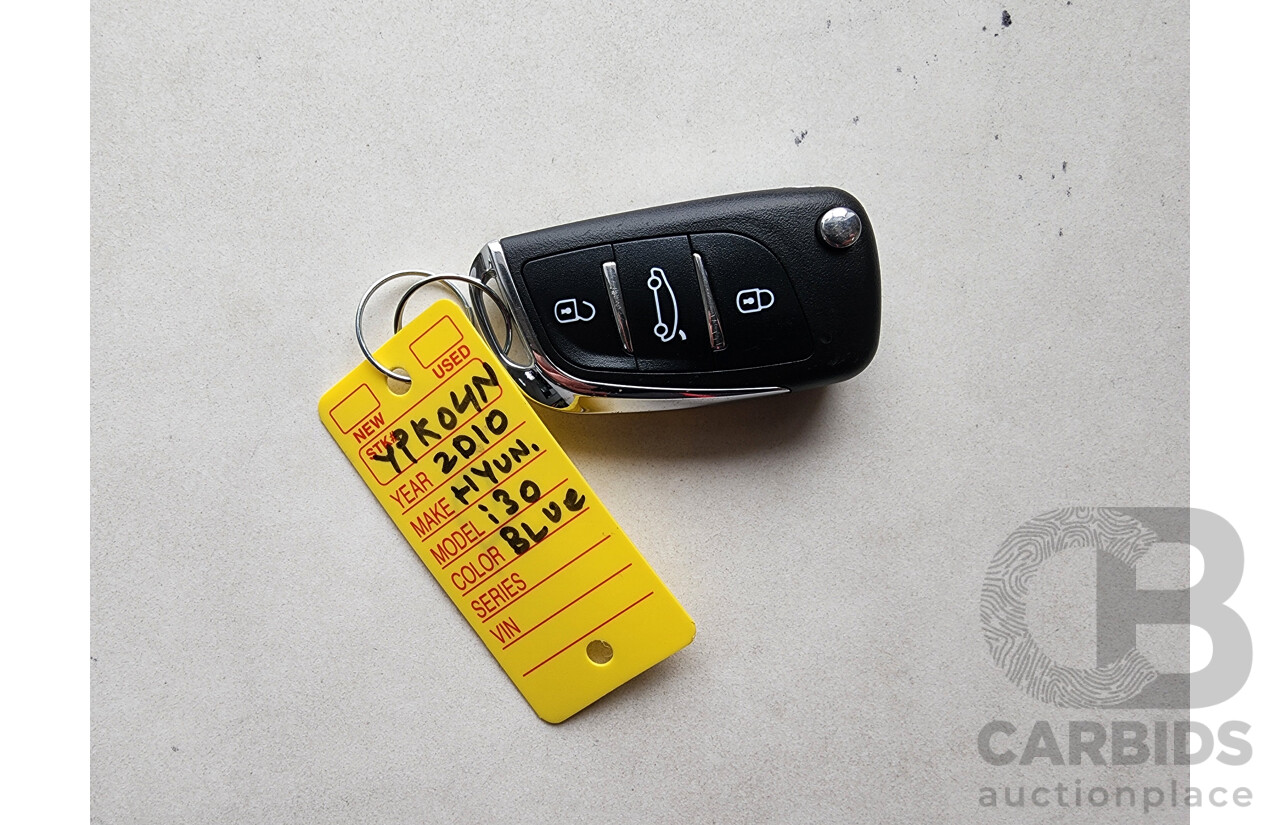 6/2010 Hyundai i30 cw SX 1.6 CRDi FD MY10 4d Wagon Blue 1.6L