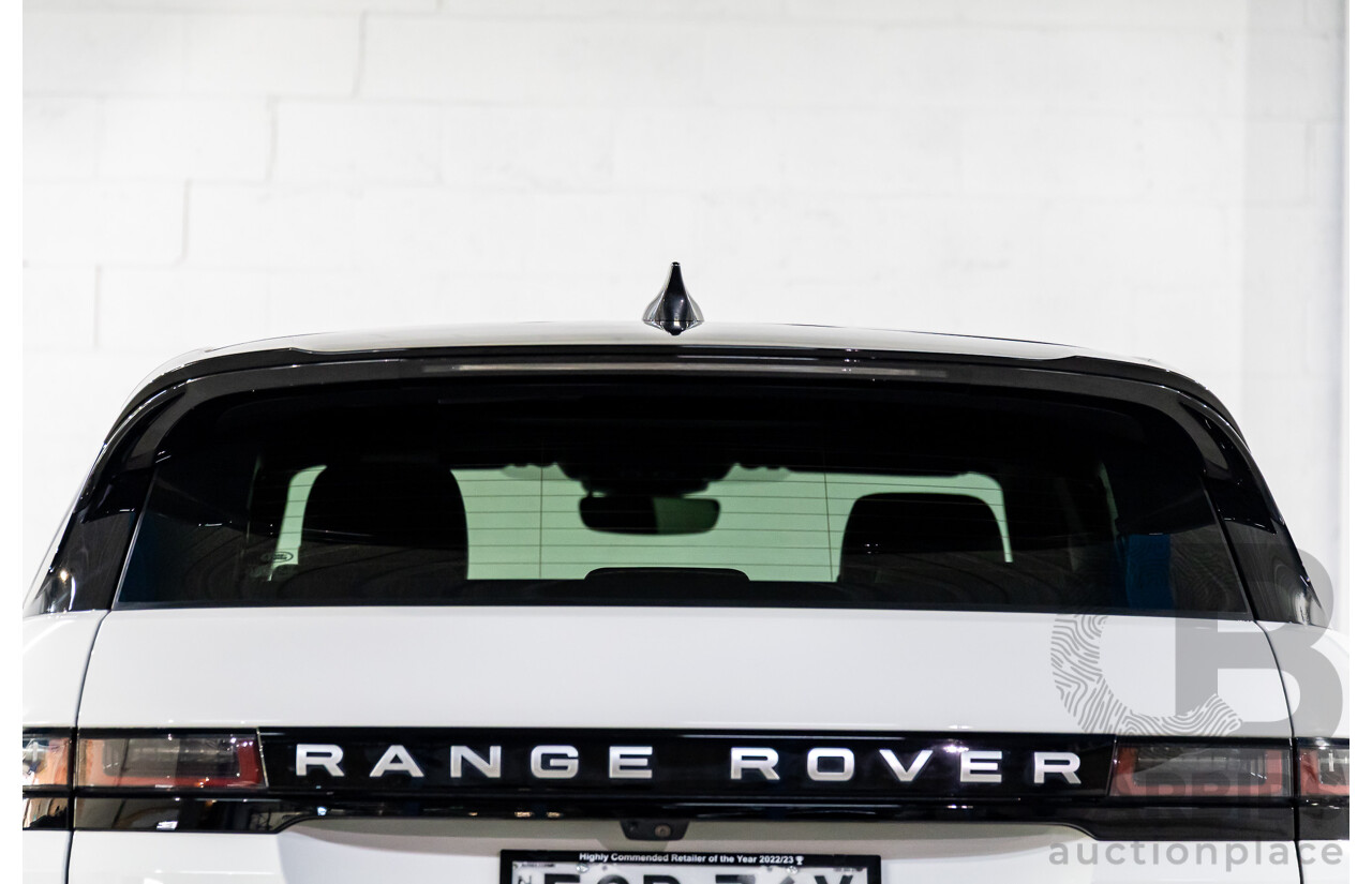 01/2020 Range Rover Evoque D180 S (AWD) L551 132kW MY20.5 4d Wagon Fuji White/Santorini Black Roof Turbo Diesel 2.0L