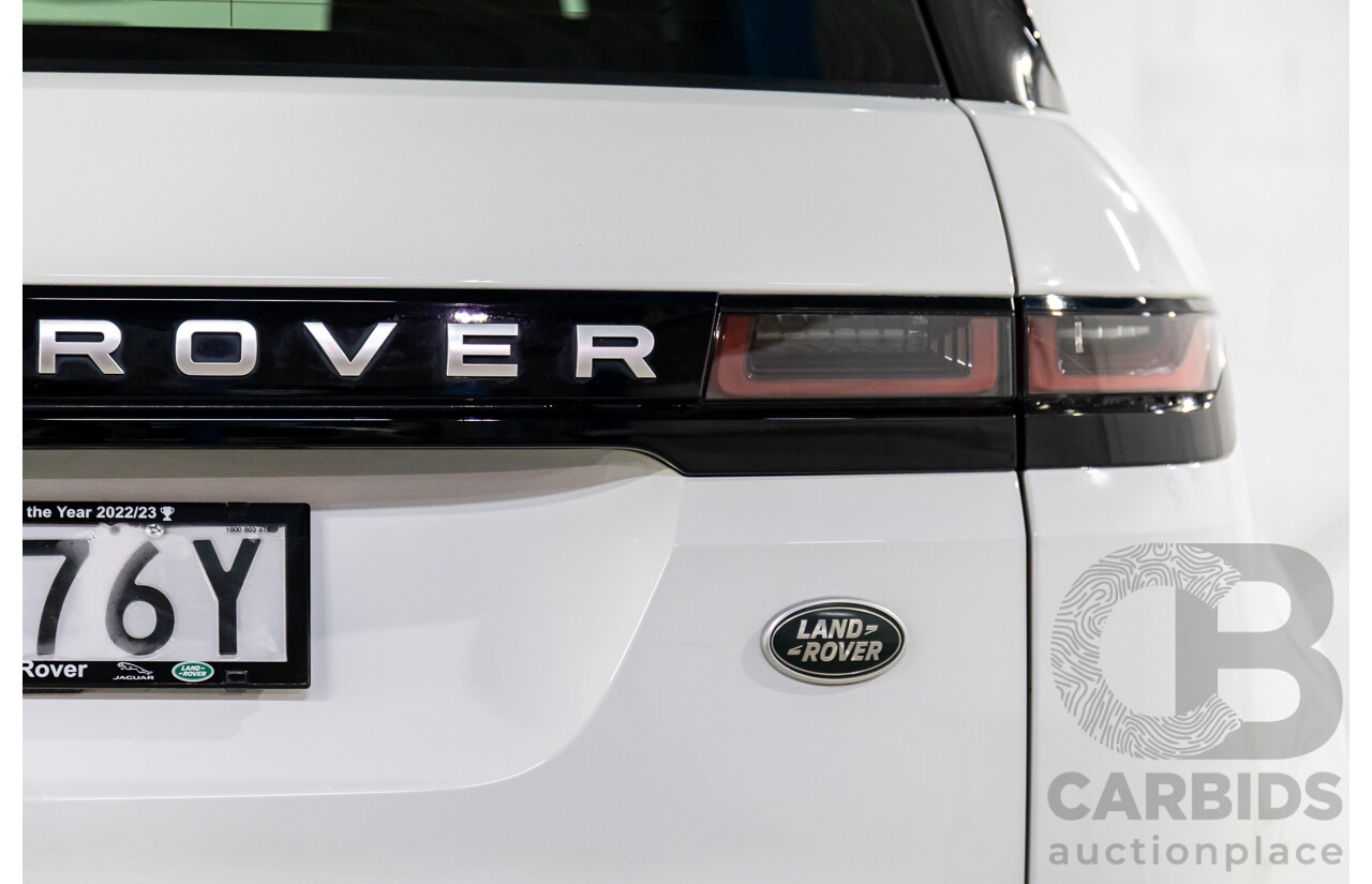 01/2020 Range Rover Evoque D180 S (AWD) L551 132kW MY20.5 4d Wagon Fuji White/Santorini Black Roof Turbo Diesel 2.0L