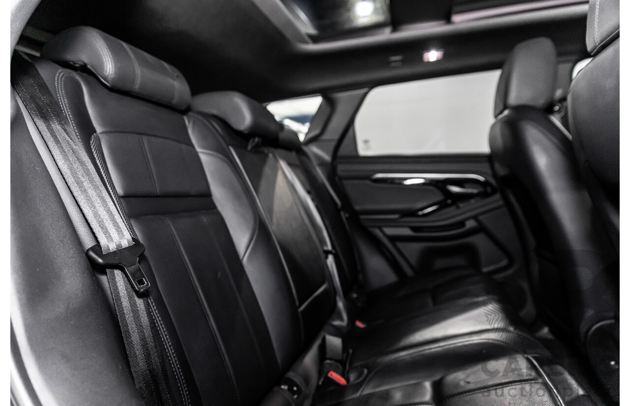 01/2020 Range Rover Evoque D180 S (AWD) L551 132kW MY20.5 4d Wagon Fuji White/Santorini Black Roof Turbo Diesel 2.0L