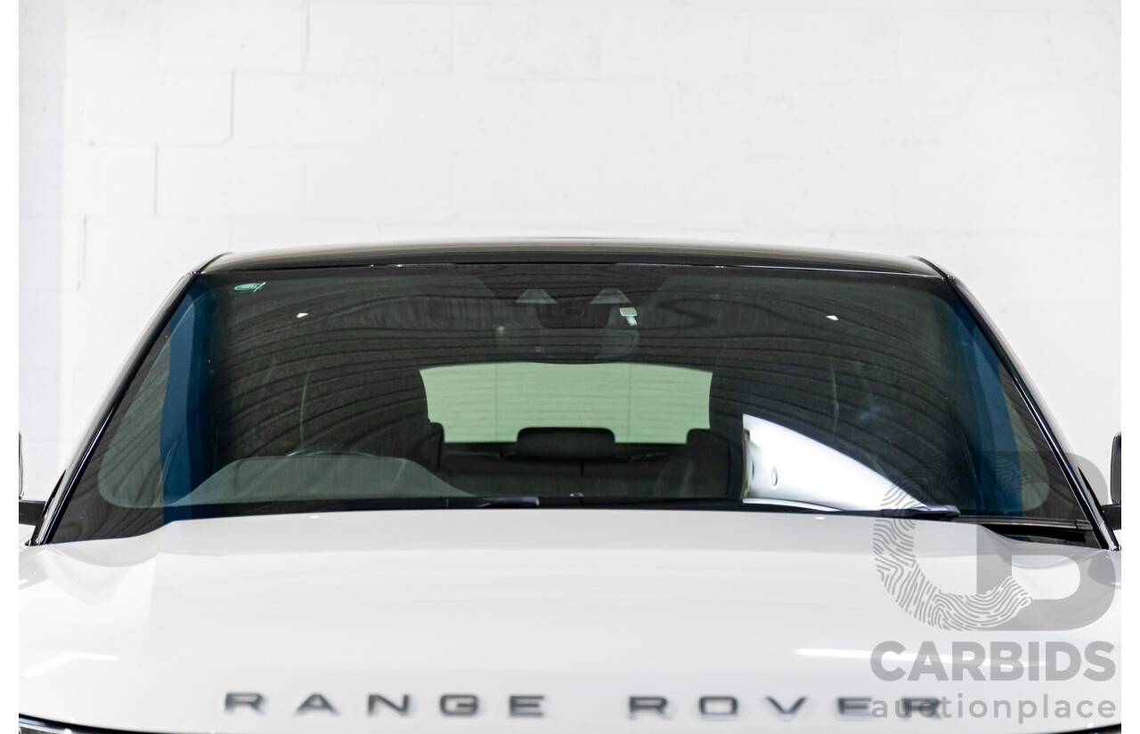 01/2020 Range Rover Evoque D180 S (AWD) L551 132kW MY20.5 4d Wagon Fuji White/Santorini Black Roof Turbo Diesel 2.0L