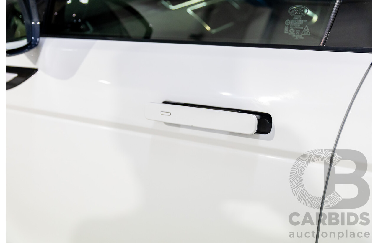 01/2020 Range Rover Evoque D180 S (AWD) L551 132kW MY20.5 4d Wagon Fuji White/Santorini Black Roof Turbo Diesel 2.0L