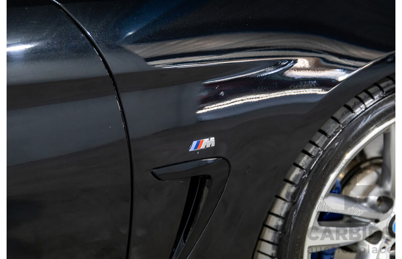 11/2015 BMW 435i F32 MY15 2d Coupe Black Sapphire Metallic Turbo 3.0L