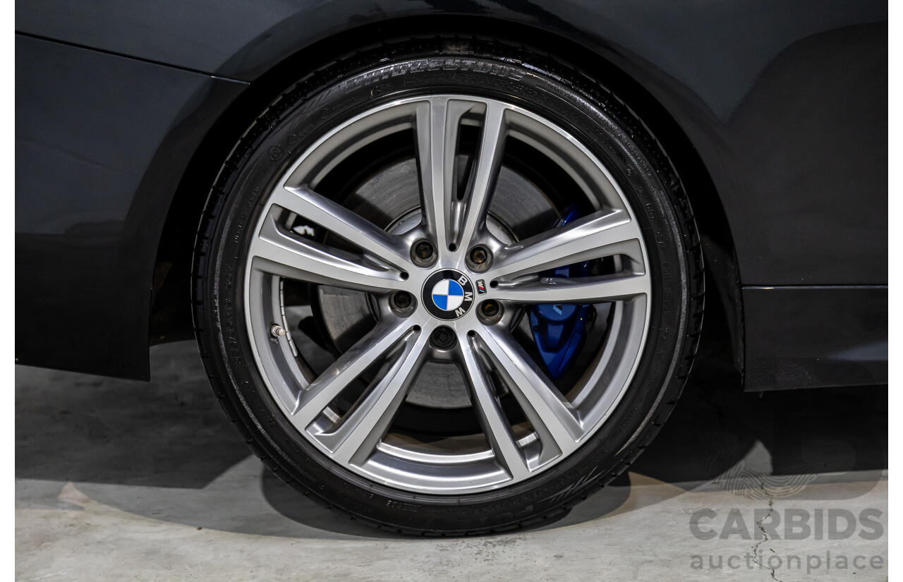 11/2015 BMW 435i F32 MY15 2d Coupe Black Sapphire Metallic Turbo 3.0L
