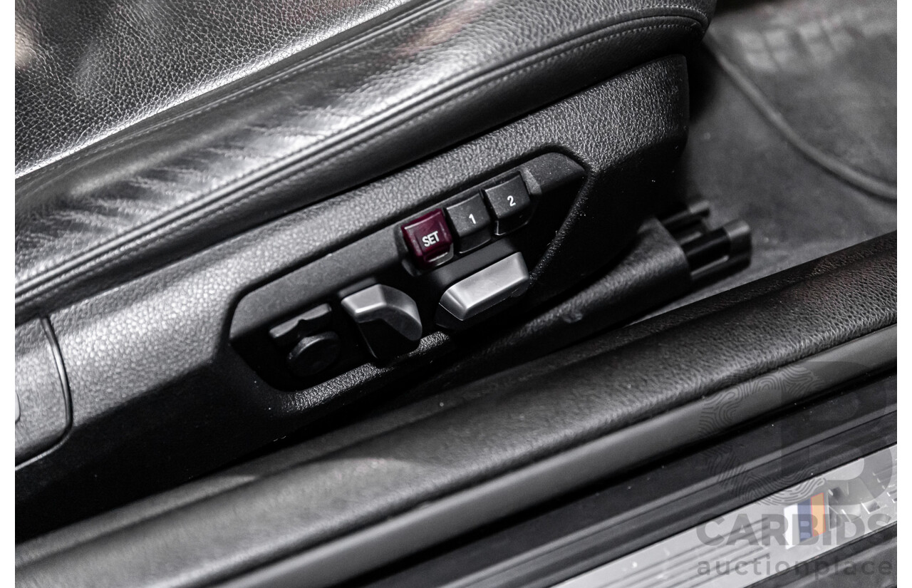 11/2015 BMW 435i F32 MY15 2d Coupe Black Sapphire Metallic Turbo 3.0L