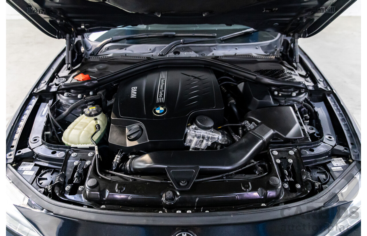 11/2015 BMW 435i F32 MY15 2d Coupe Black Sapphire Metallic Turbo 3.0L