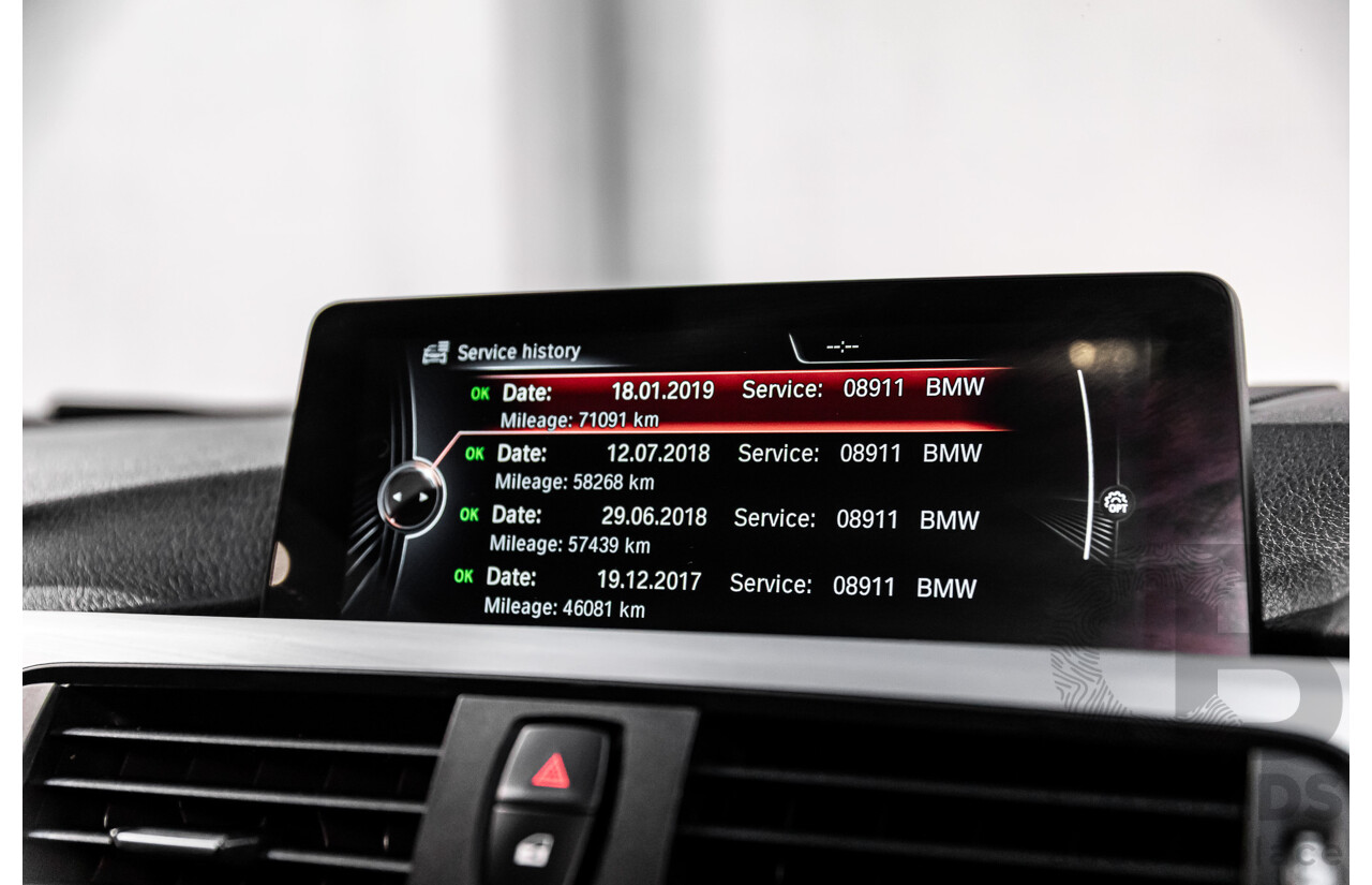 11/2015 BMW 435i F32 MY15 2d Coupe Black Sapphire Metallic Turbo 3.0L