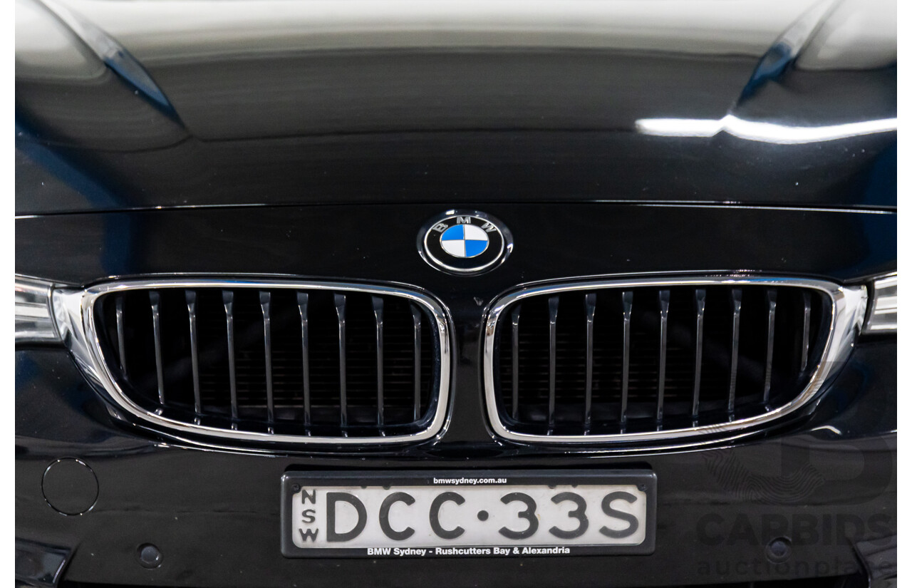 11/2015 BMW 435i F32 MY15 2d Coupe Black Sapphire Metallic Turbo 3.0L