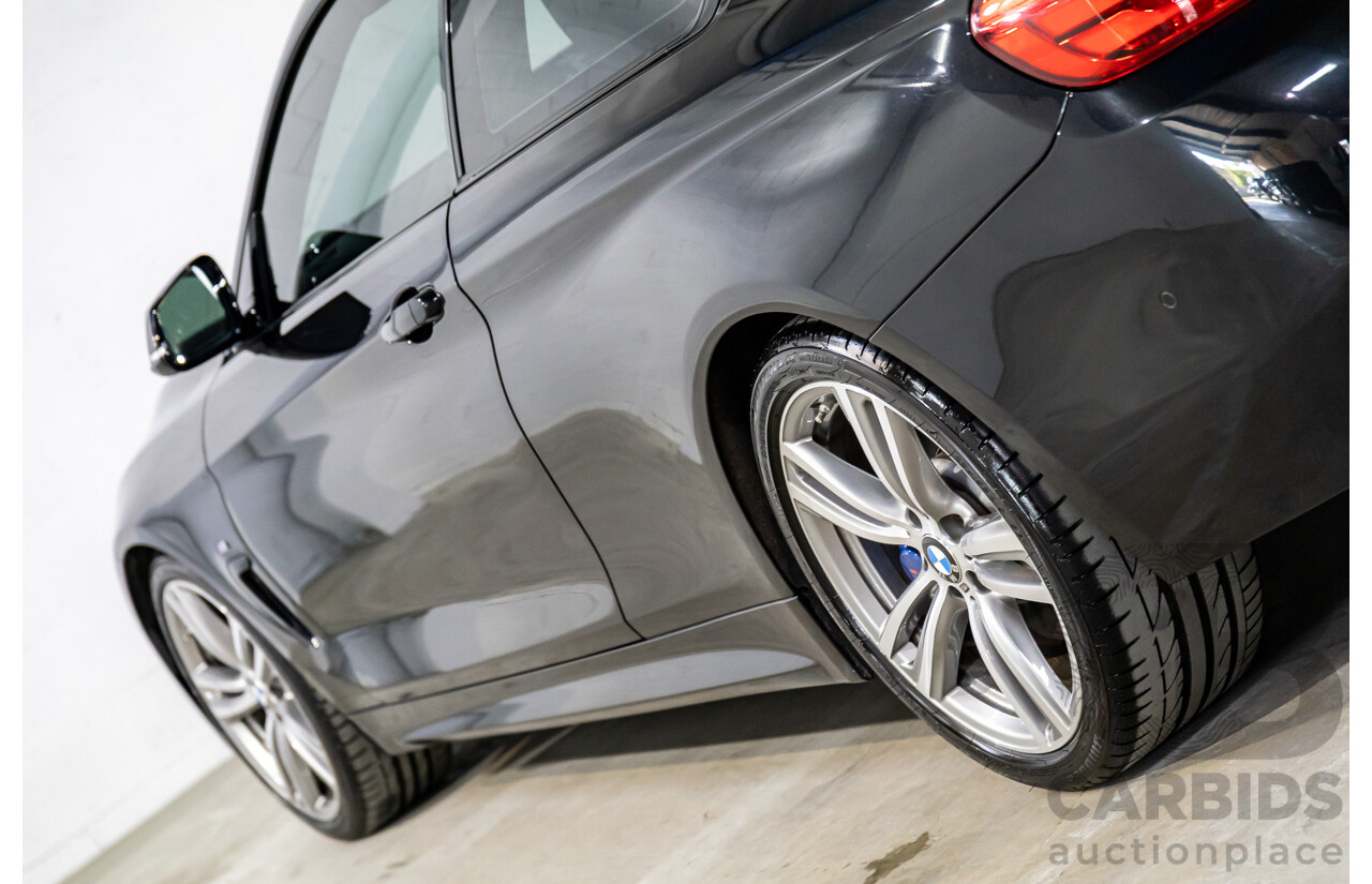 11/2015 BMW 435i F32 MY15 2d Coupe Black Sapphire Metallic Turbo 3.0L