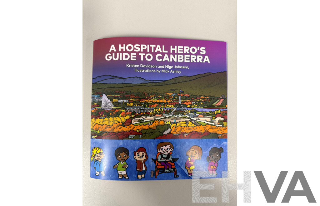 A Hospital Hero's Guide to Canberra, Signed by Authors - Kristen & Nige