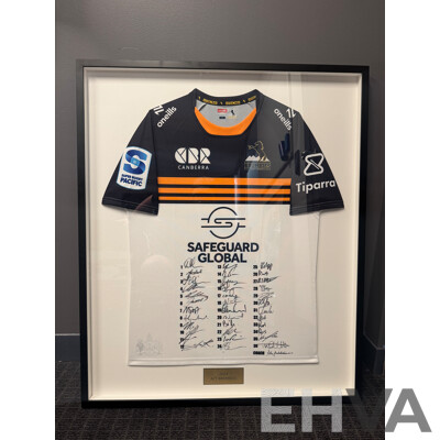 2024 ACT Brumbies Jersey - Signed and Framed