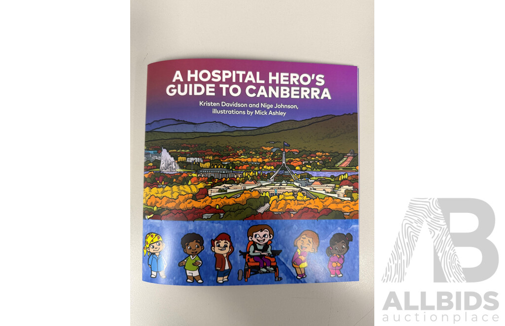A Hospital Hero's Guide to Canberra, Signed by Authors - Kristen & Nige