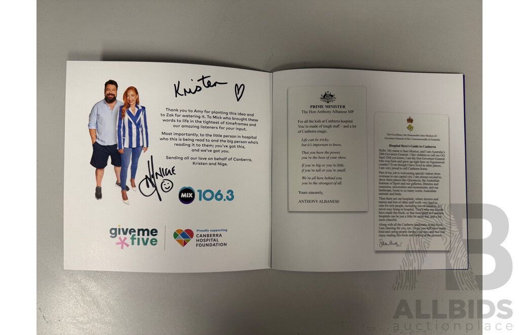 A Hospital Hero's Guide to Canberra, Signed by Authors - Kristen & Nige