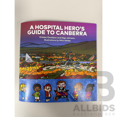 A Hospital Hero's Guide to Canberra, Signed by Authors - Kristen & Nige