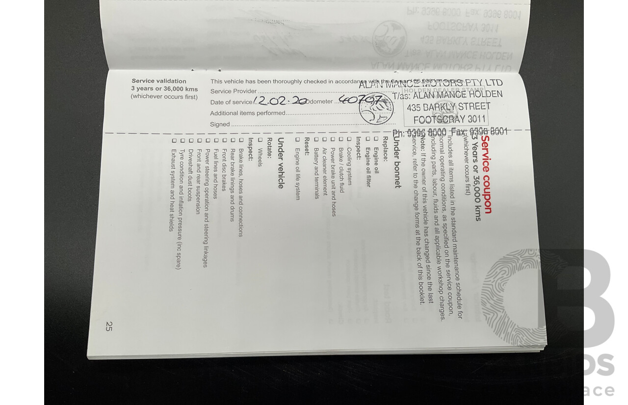 9/2019 Holden Trax LTZ (FWD) TJ MY20 4d Wagon Summit White Turbo 1.4L