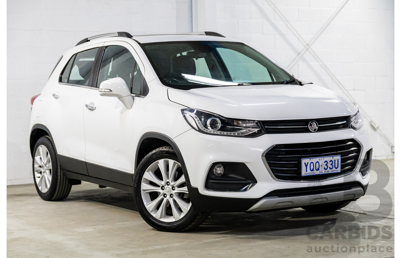 9/2019 Holden Trax LTZ (FWD) TJ MY20 4d Wagon Summit White Turbo 1.4L