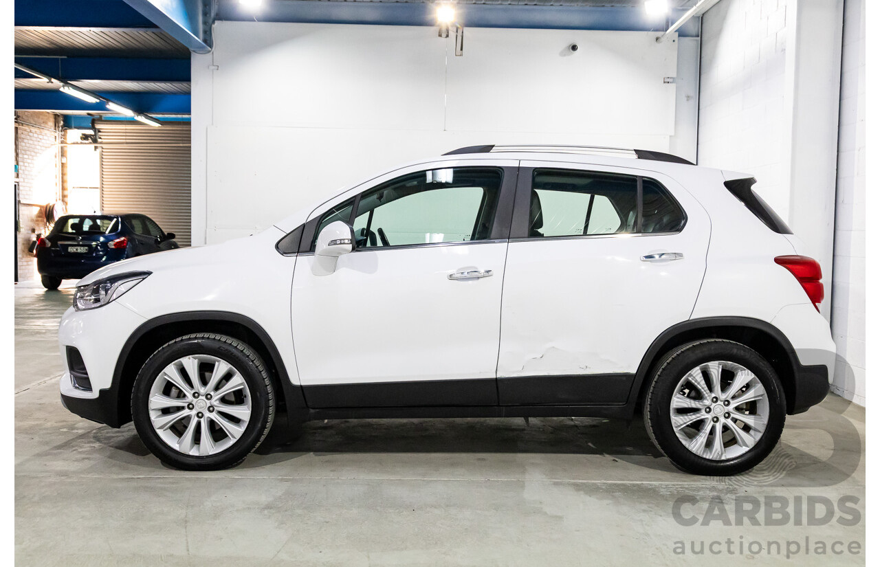 9/2019 Holden Trax LTZ (FWD) TJ MY20 4d Wagon Summit White Turbo 1.4L