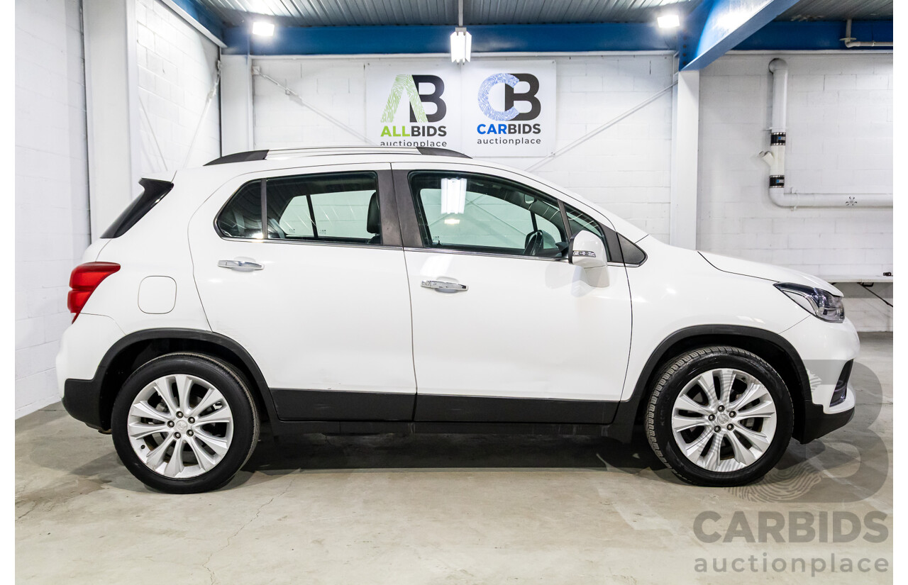 9/2019 Holden Trax LTZ (FWD) TJ MY20 4d Wagon Summit White Turbo 1.4L