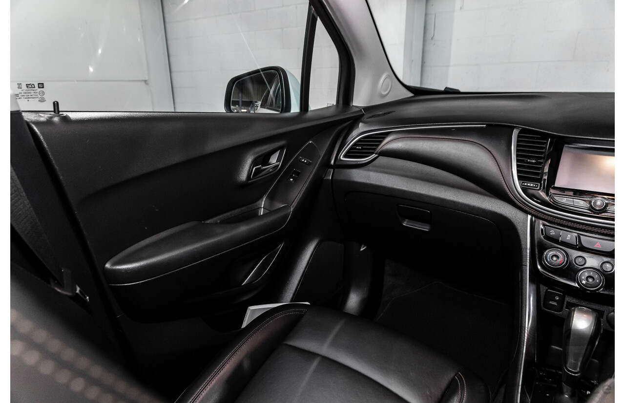 9/2019 Holden Trax LTZ (FWD) TJ MY20 4d Wagon Summit White Turbo 1.4L