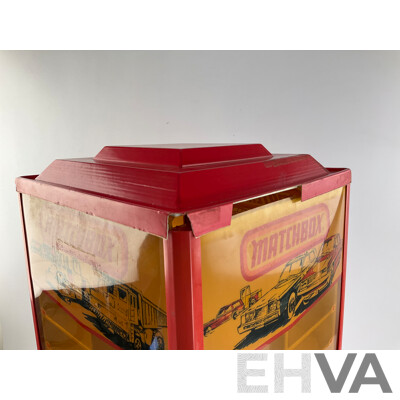 1980's Matchbox Retailers Revolving Display Case