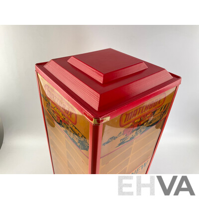 1980's Matchbox Retailers Revolving Display Case