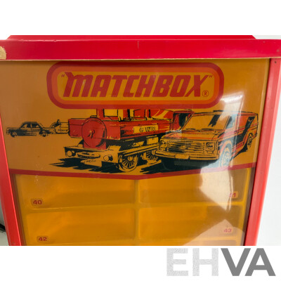 1980's Matchbox Retailers Revolving Display Case