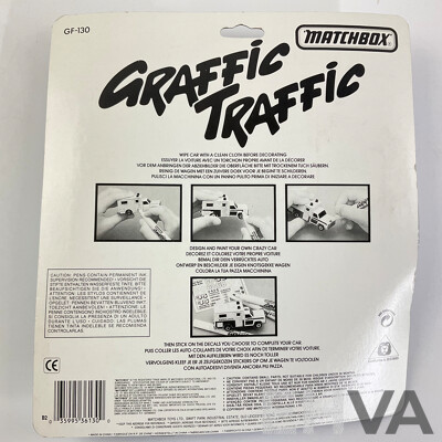Early 1990’s Matchbox Graffic Traffic in Original Packaging GF-130
