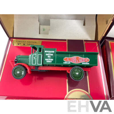 Matchbox Models of Yesteryear Limited Edition 1920 Leyland Three Ton Subsidy Lorry and Fowler Showman's Engine