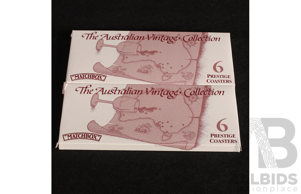 Vintage Matchbox Post Vehicles of the World, Flavours of Australia, Australian Vintage Collection with Coasters