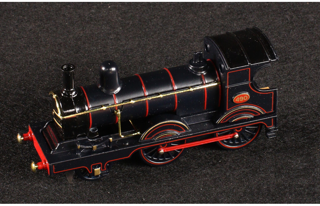 Vintage Matchbox Models of Yesteryear 1929 Scammell 100 Ton Truck Trailer with G.&.R Class E 2-4-0 Locomotive