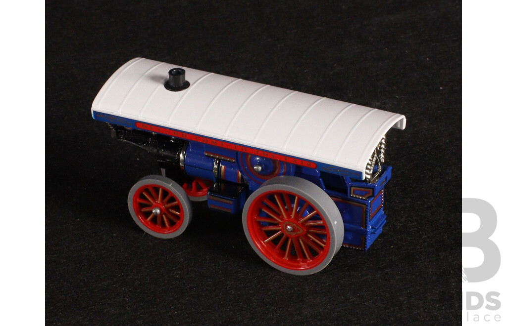 Vintage Matchbox Models of Yesteryear 1905 Fowler Showman's Engine(2) 1905 Busch Self Propelled Fire Engine