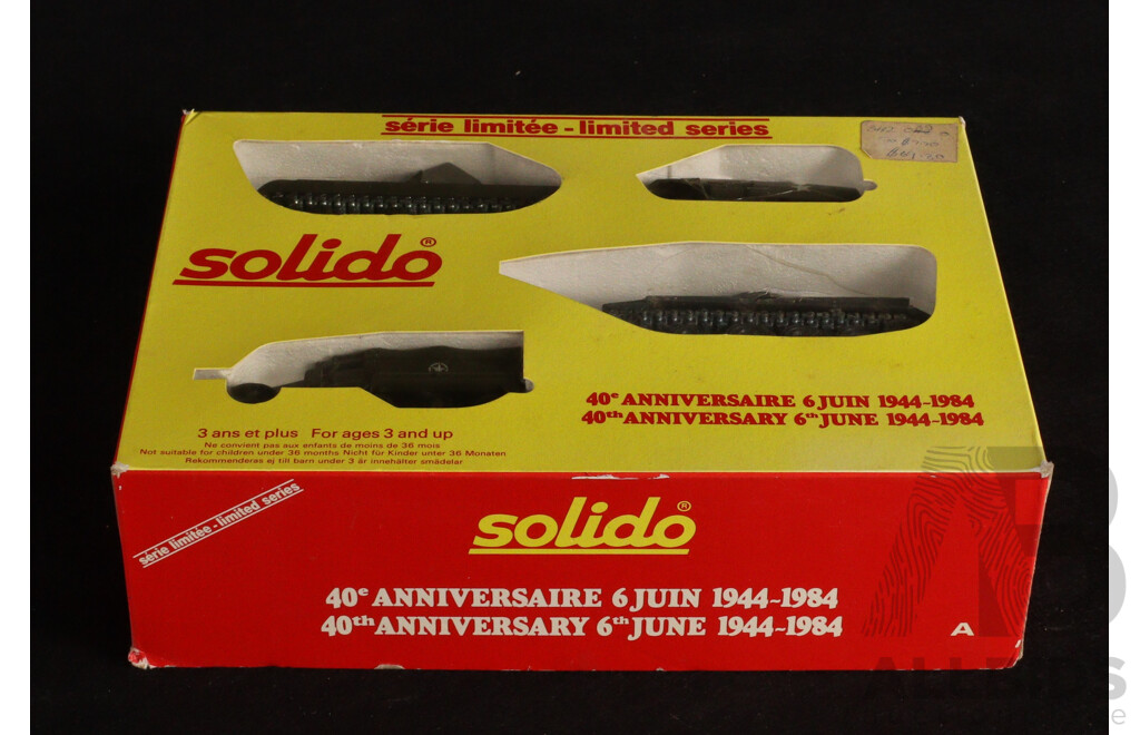 Vintage Solido Diecast D-Day Anniversary Box Set