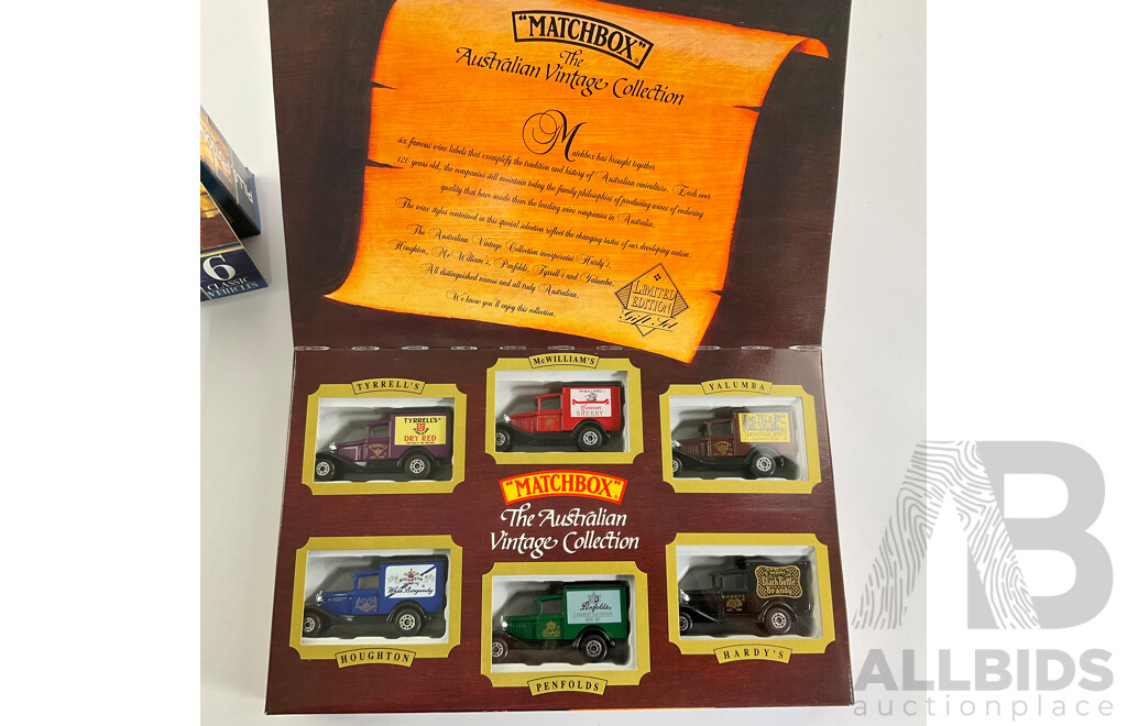 Vintage Matchbox Australian Vintage Collection and Pill, Potions and Powders