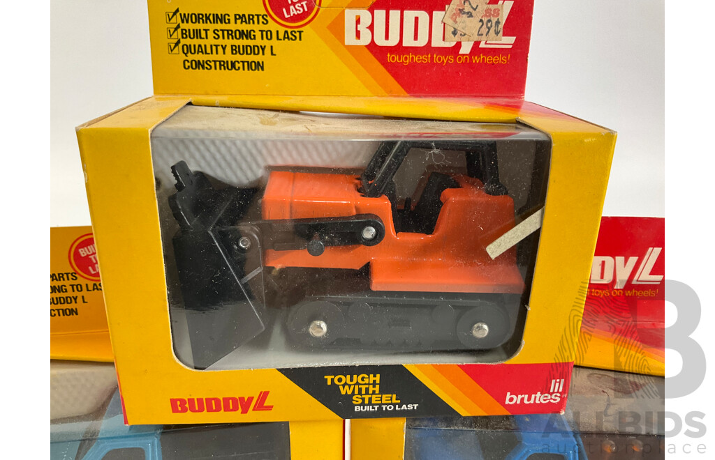 1980’s Buddy L Steel Lil Brutes Including Bulldozer Pepsi and Buddy L Pickups