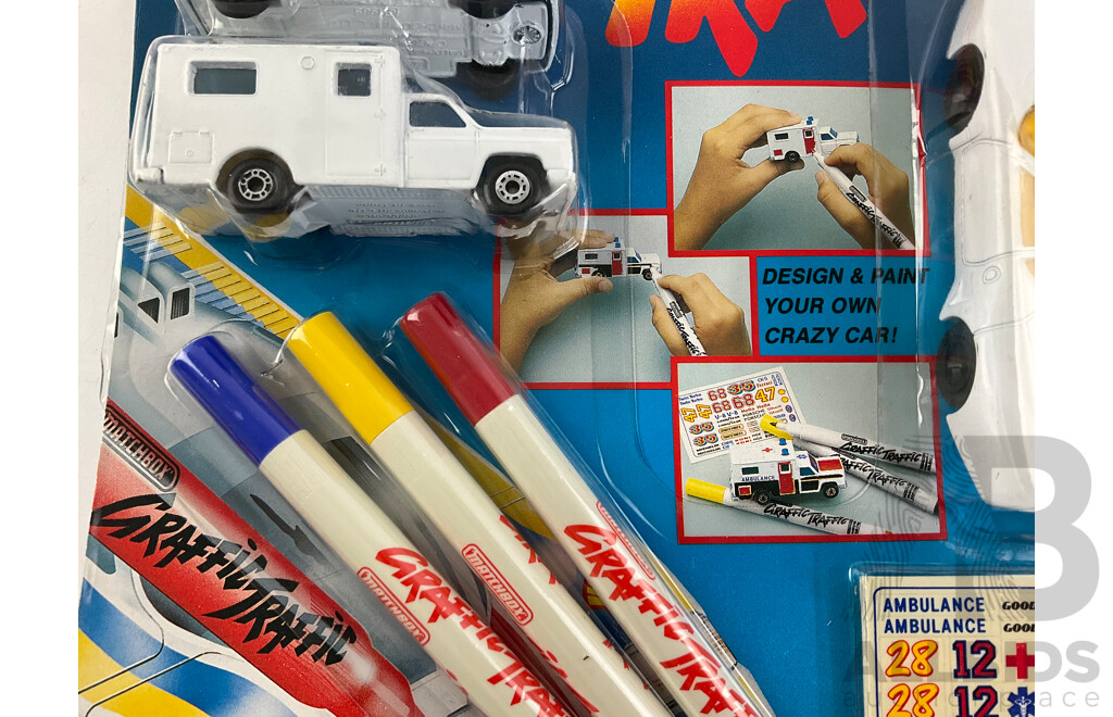 Early 1990’s Matchbox Graffic Traffic in Original Packaging GF-130