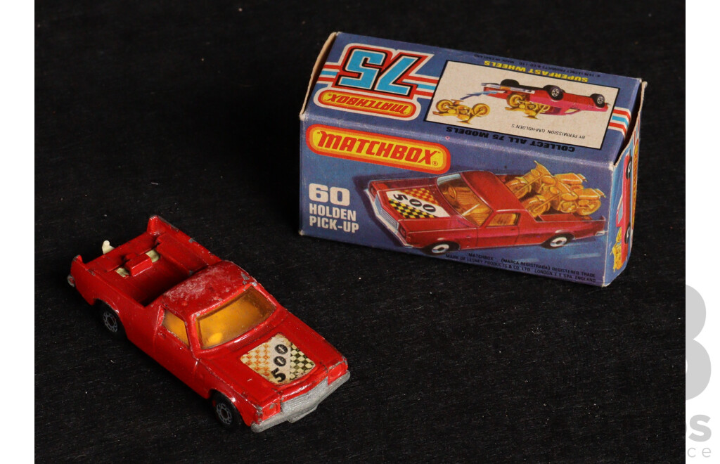 Matchbox Diecast Super Fast Holden Pick Up