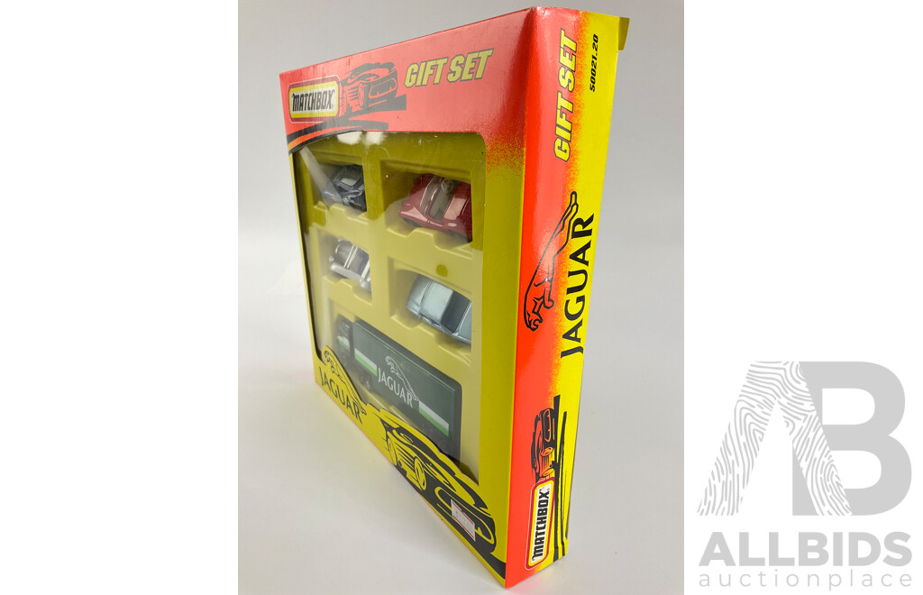 Vintage Boxed Matchbox Jaguar Gift Set